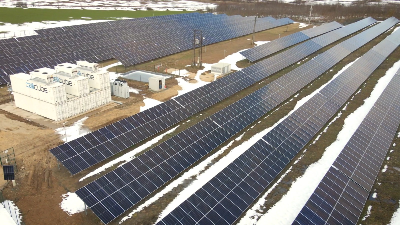 Söpte - energiatárolós napelemes erőmű